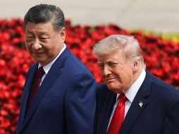 La reunión de trabajo en el primer día de la visita de Trump a Pekín duró algo más de dos horas y no se saldó con grandes anuncios o acuerdo. EFE/EPA/M. Shemetov
