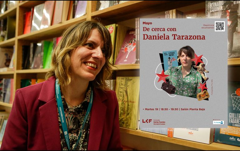 No te puedes perder a Daniela Tarazona en la Librería Carlos Fuentes; te contamos todo lo que necesitas saber para asistir. EL INFORMADOR / ARCHIVO