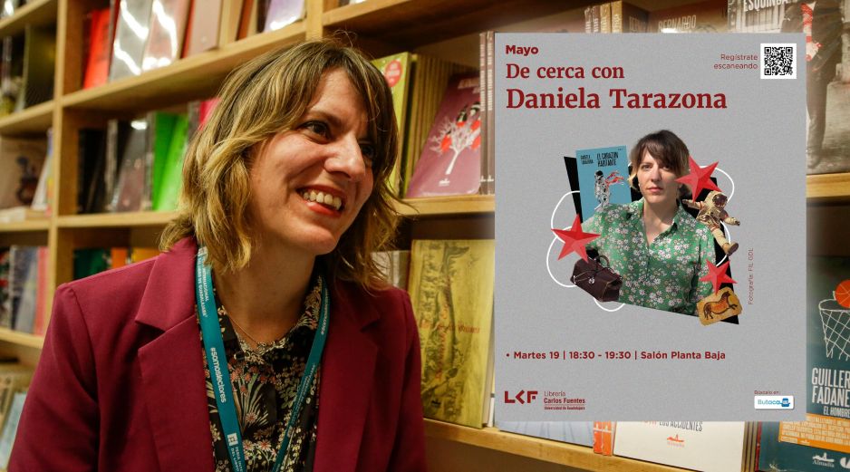 No te puedes perder a Daniela Tarazona en la Librería Carlos Fuentes; te contamos todo lo que necesitas saber para asistir. EL INFORMADOR / ARCHIVO
