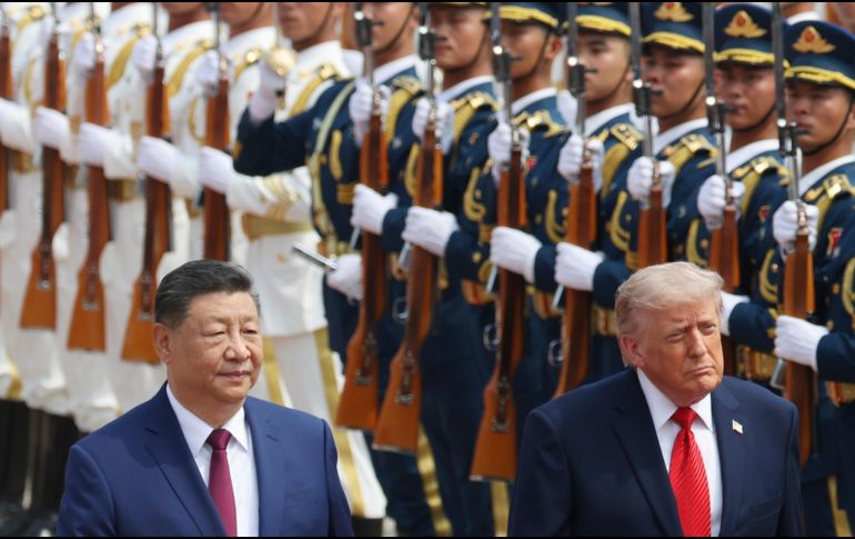 Trump dijo que discutiría con Xi la venta de armamento a Taiwán, a pesar de que la política de Washington ha sido la de no consultar con Pekín. EFE/M. SHEMETOV