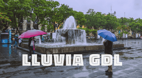 Se espera que las lluvias se intensifiquen en punto de las 7 en diferentes puntos cardinales de la ciudad. EL INFORMADOR/ARCHIVO