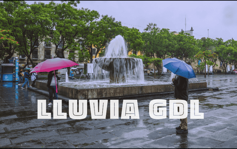 Se espera que las lluvias se intensifiquen en punto de las 7 en diferentes puntos cardinales de la ciudad. EL INFORMADOR/ARCHIVO