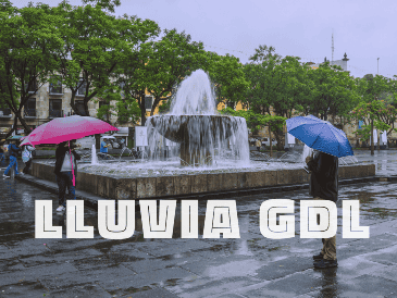 Se espera que las lluvias se intensifiquen en punto de las 7 en diferentes puntos cardinales de la ciudad. EL INFORMADOR/ARCHIVO