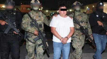 Flores Silva, de 45 años, es originario del estado de Michoacán y según las autoridades mexicanas se desempeñó como jefe de seguridad de Oseguera Cervantes. ESPECIAL/FGR