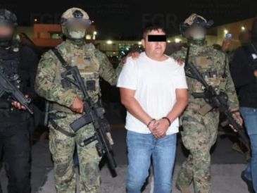 Flores Silva, de 45 años, es originario del estado de Michoacán y según las autoridades mexicanas se desempeñó como jefe de seguridad de Oseguera Cervantes. ESPECIAL/FGR