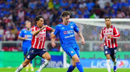 El pasado martes 13 de mayo, Chivas empató con Cruz Azul 2-2 en la Ida de las Semifinales del Clausura 2026 en el Estadio Azteca. IMAGO7 / ARCHIVO
