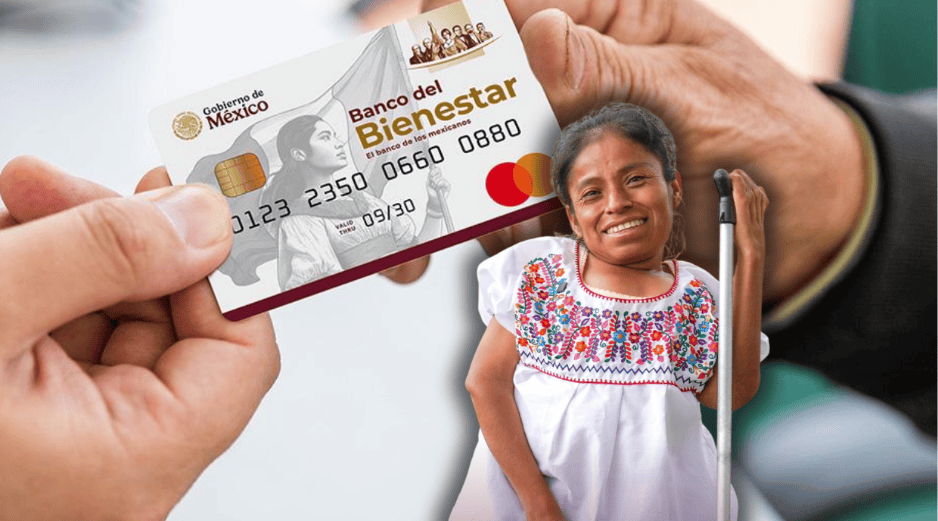 Este 2026, la Pensión Bineestar de las Personas con Discapacidad entrega un apoyo económico de 3 mil 300 pesos bimestrales. ESPECIAL/Gobierno de México
