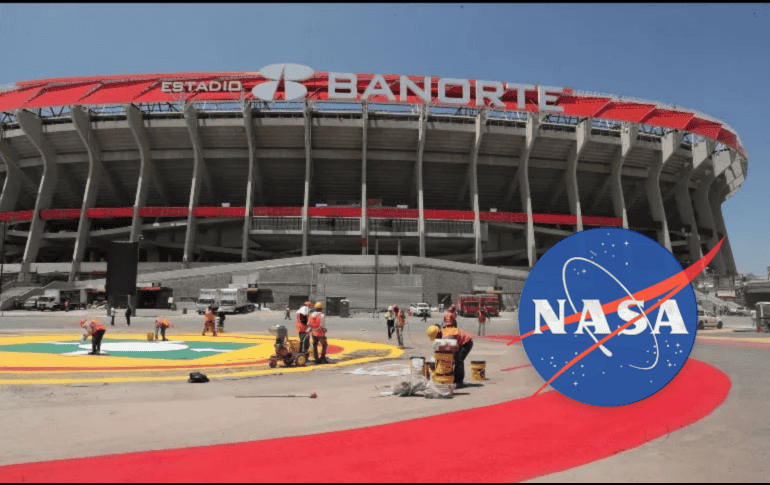 Mientras se prepara para recibir nuevamente la atención mundial en 2026, el recinto también enfrenta uno de sus desafíos más complejos: adaptarse a una ciudad cuyo suelo continúa transformándose lentamente bajo sus cimientos. EFE/M. Guzmán ESPECIAL/NASA