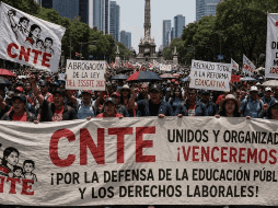 La manifestación se llevará a cabo en el marco del Día del Maestro. ESPECIAL / FB / COORDINADORA NACIONAL DE TRABAJADORES DE LA EDUCACIÓN
