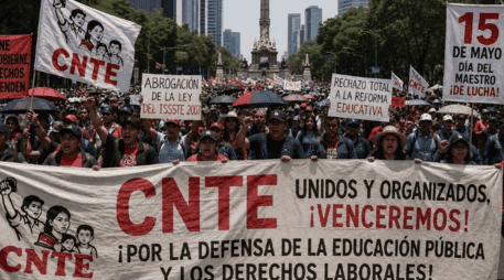 La manifestación se llevará a cabo en el marco del Día del Maestro. ESPECIAL / FB / COORDINADORA NACIONAL DE TRABAJADORES DE LA EDUCACIÓN