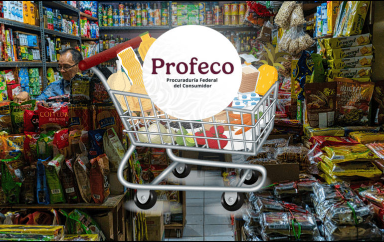 En tiendas de autoservicio ya se encuentran colocados los identificadores Pacic. PROFECO/CANVA/ESPECIAL