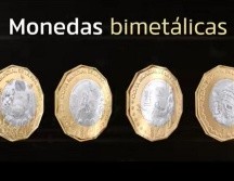 Las monedas bimetálicas sí pueden usarse para las compras diarias, pero las ediciones especiales de plata y oro sí están más enfocadas al coleccionismo. BANXICO/CAPTURA DE VIDEO