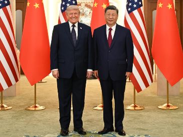 "Ahora, Estados Unidos es el país más sexy del mundo", celebró Trump en su red social. XINHUA/L. Xiang
