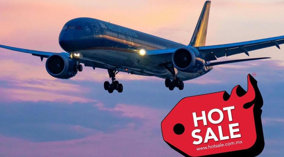 El Hot Sale 2026 buscará impulsar la compra de vuelos y viajes con promociones exclusivas. CANVA/ESPECIAL