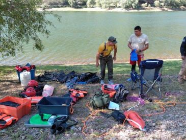 Elementos de la UEPCBJ acudieron al sitio para atender el incidente y conocer más sobre lo ocurrido. CORTESÍA.