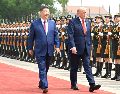 A pesar de las tensiones, Donald Trump y Xi Jinping se han mostrado cercanos y amables en todos los eventos oficiales. XIHUA/L. Xiang