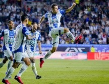 Oussama Idrissi comandó el triunfo de Pachuca sobre Pumas en la ida de las semifinales del Clausura 2026. IMAGO7.