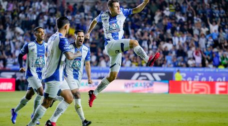 Oussama Idrissi comandó el triunfo de Pachuca sobre Pumas en la ida de las semifinales del Clausura 2026. IMAGO7.