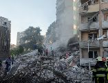 Rusia lanzó durante la madrugada de este jueves uno de los mayores ataques contra Kiev desde el inicio de la guerra, con cientos de drones y decenas de misiles que dejaron al menos 12 muertos y decenas de heridos. EFE / S. Dolzhenko