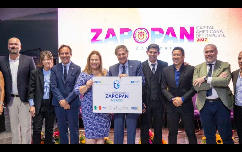 La ciudad de Zapopan presentó de manera oficial su candidatura para convertirse en Capital Americana del Deporte 2027, reconocimiento otorgado por ACES América. CORTESÍA
