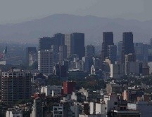 Esta mañana, la Ciudad de México mostró niveles altos de contaminación. SUN/D. Simón