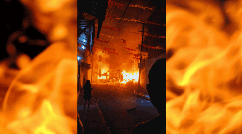 Las labores de apoyo se extendieron durante toda la noche y madrugada para atender a la cifra considerable de afectados en Amatitán.  ESPECIAL