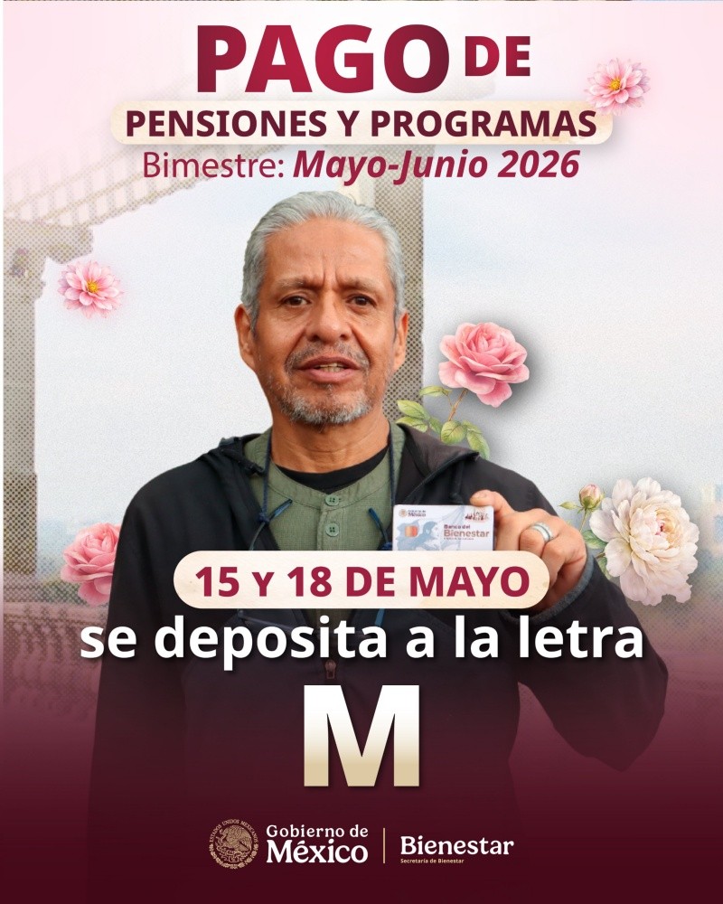 Para la jornada de este viernes 15 de mayo, el depósito corresponde a los beneficiarios cuyo primer apellido inicia con la letra 