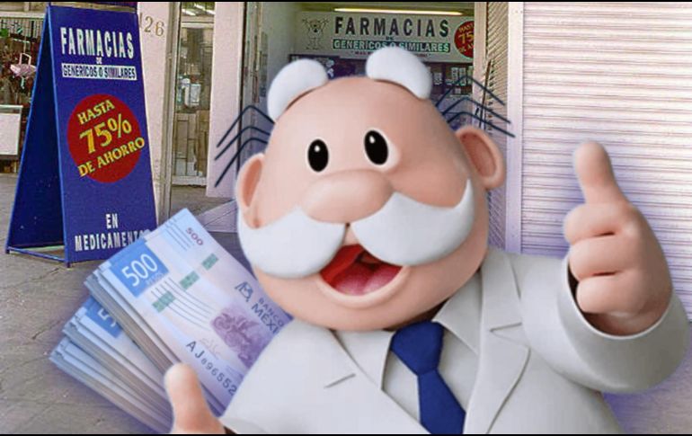 Esto es todo lo que debes de saber acerca de la promoción de Farmacias Similares respecto al regalo de 800 pesos en sucursales. EL INFORMADOR / ARCHIVO