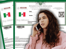 El registro de líneas telefónicas móviles  busca que cada compañía telefónica cuente con un padrón confiable que vincule cada número de celular con la CURP. ESPECIAL/Gobierno de México/Canva