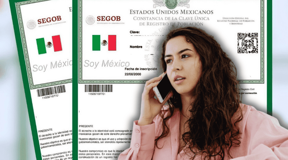 El registro de líneas telefónicas móviles  busca que cada compañía telefónica cuente con un padrón confiable que vincule cada número de celular con la CURP. ESPECIAL/Gobierno de México/Canva