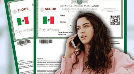 El registro de líneas telefónicas móviles  busca que cada compañía telefónica cuente con un padrón confiable que vincule cada número de celular con la CURP. ESPECIAL/Gobierno de México/Canva