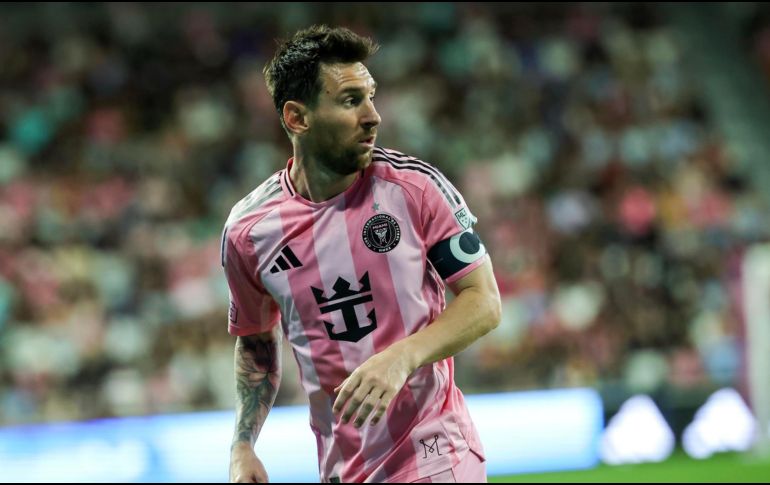 el objetivo principal de Messi  es alcanzar un estado físico inmejorable para el Mundial 2026. EFE / ARCHIVO
