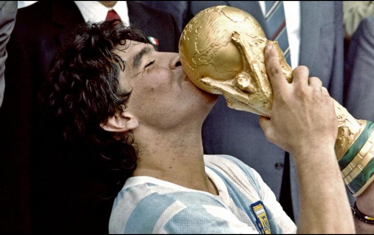 Diego Armando Maradona: con ese nombre se puede resumir el Mundial de 1986. AFP / ARCHIVO