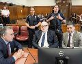 El ex productor de cine de Hollywood, compareció ante el Tribunal Supremo de Manhattan.. EFE