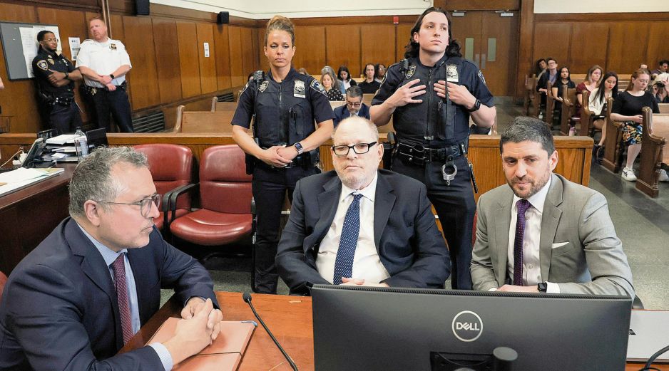 El ex productor de cine de Hollywood, compareció ante el Tribunal Supremo de Manhattan.. EFE