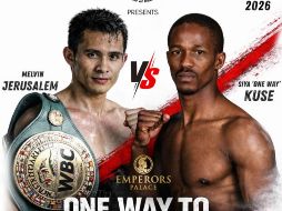 Melvin Jerusalem defiende su campeonato por cuarta ocasión. FACEBOOK/goldenglovessa