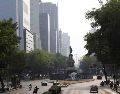 La contaminación era alta la mañana de este sábado en la Ciudad de México. SUN/C. Mejía