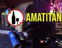 En Amatitán, pese a la celebración de las Fiestas Patronales, se prohibirá la venta y distribución de alcohol este fin de semana. ESPECIAL / Protección Civil Jalisco