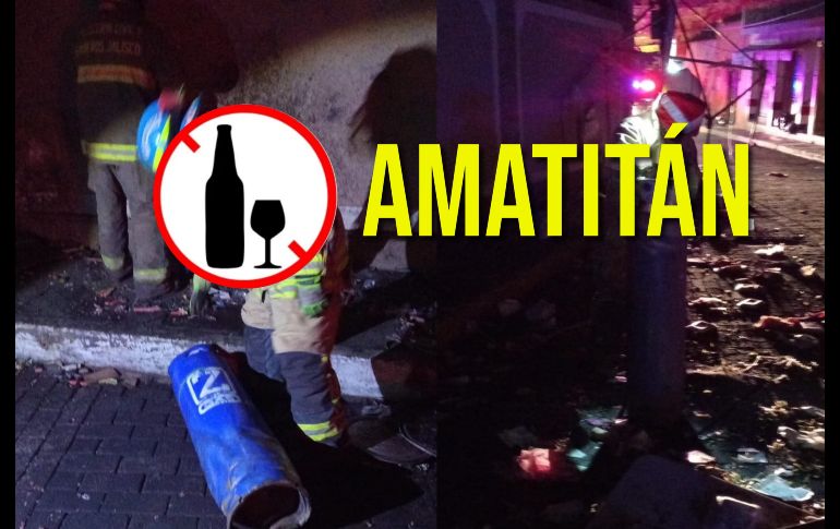 En Amatitán, pese a la celebración de las Fiestas Patronales, se prohibirá la venta y distribución de alcohol este fin de semana. ESPECIAL / Protección Civil Jalisco