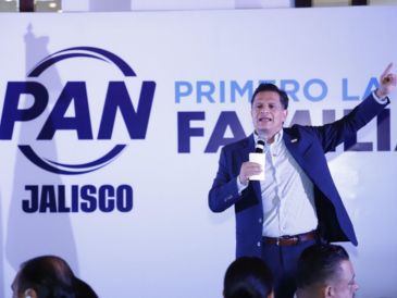 Colín Aguilar, presidente del PAN Jalisco, señaló que este es el momento “para retomar el rumbo” y reconstruir la relación con la ciudadanía. ESPECIAL