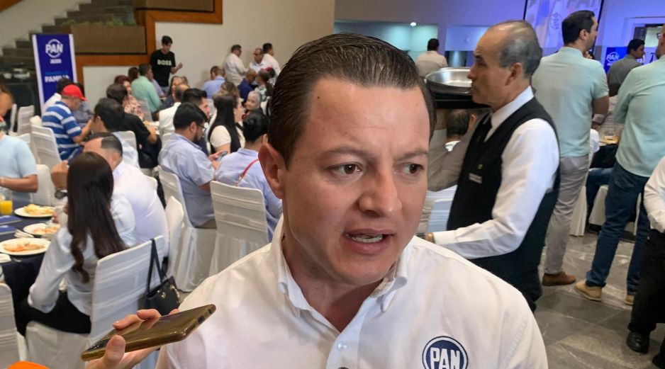 Julio Hurtado, coordinador de la bancada del PAN en el Congreso de Jalisco. EL INFORMADOR / O. González