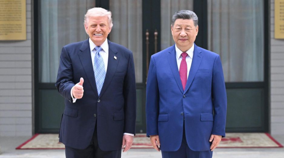 Donald Trump y Xi Jinping se comprometieron a una reducción arancelaria a productos específicos. EFE/ Portavoz del Ministerio de Exteriores de China
