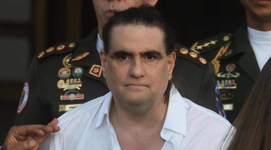 Fotografía de archivo del 20 de diciembre de 2023 del empresario colombiano Alex Saab en Caracas. EFE/M. Gutiérrez