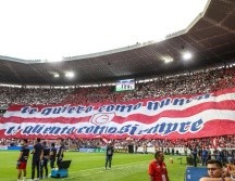 El mensaje provocó una explosión de emoción en las gradas y dejó claro el vínculo inquebrantable entre Chivas y su gente. EL INFORMADOR/ A. NAVARRO.