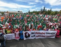 Ariadna Montiel publicó una serie de fotos de la manifestación en Chihuahua organizada para este sábado 16 de mayo del 2026. @A_MontielR
