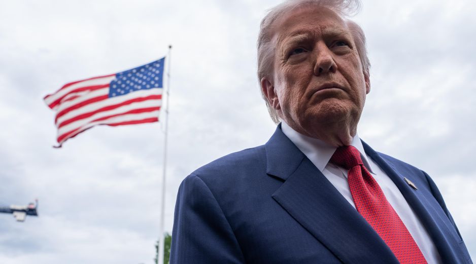 Los republicanos habían solicitado estos fondos para fines de seguridad, aludiendo al intento de asesinato contra Trump en la cena de corresponsales de la Casa Blanca. EFE/A. Schwartz
