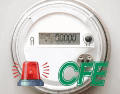 Ningún trabajador, técnico o prestador de servicios está autorizado para comercializar medidores de manera particular ni para condicionar trámites relacionados con la prestación del servicio eléctrico. ESPECIAL / CANVA y CFE