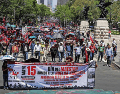 La Ciudad de México será uno de los focos principales de las movilizaciones de la CNTE, con marchas, bloqueos y concentraciones frente a oficinas federales y educativas. SUN / ARCHIVO