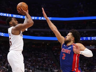 Los Cavaliers dominaron de principio a fin a unos Pistons que nunca encontraron respuesta ofensiva ni a Cade Cunningham. AFP/ G. SHAMUS.