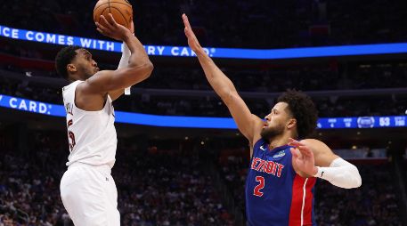 Los Cavaliers dominaron de principio a fin a unos Pistons que nunca encontraron respuesta ofensiva ni a Cade Cunningham. AFP/ G. SHAMUS.